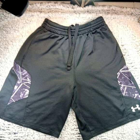Under Armour  Athletic Performance Football Graphic Sweat Shorts Men's L Black. - Picture 2 of 9